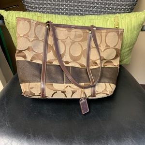 Coach bag, used.